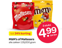 maltesers m en ms chocoladepindas chocolade 2 34 zakken 200 stuks 