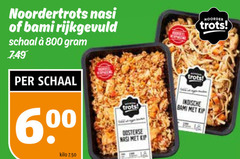  600 noordertrots nasi bami rijkgevuld schaal trots kilo oosterse kip noorder indische 