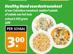  300 450 healthy hand ei columbus rauwkost waldorf salade huis schaal 3.99 kilo 