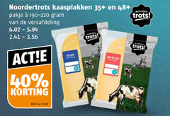  40 noordertrots kaasplakken 35 48 pakje versafdeling kilo v.a. trots noorder 