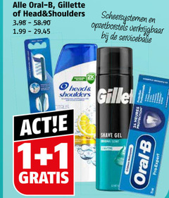  1 24 oral b gillette head shoulders scheersystemen opzetborstels citrus shave gel pro expert heures 