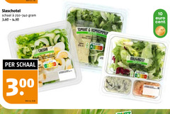  10 300 kilo v.a. slaschotel schaal tomaat komkommer cent caesar sla cash score nutri rauwkost groene salade b 