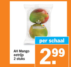  2 eetrijp mango stuks schaal 99 