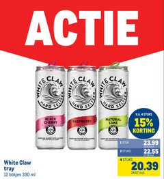  hard seltzer 1 2 4 12 15 330 white claw tray blikjes ml artificial sweeteners clay black cherry sparkling water with alcohol and hint raspberry 100ml natural lime natur stuk stuks v.a. 