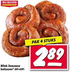  4 bliek zeeuwse bolussen pak stuks 