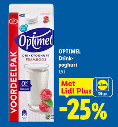  drinkyoghurt framboos suiker optimel drink yoghurt 1 5 