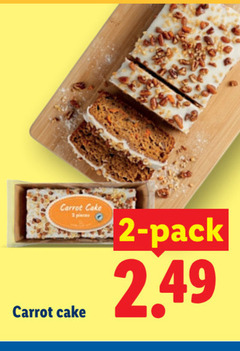  2 carrot cake pack 