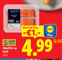  zalmfilet 250 certified farming huid 5.99 