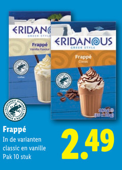  10 180 eridanous style vanilla flavour classic people nature vanille pak stuk 