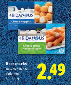  eridanous cheese nuggets green style sticks halloumi kaassnacks 