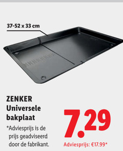  33 cm zenker universele bakplaat geadviseerd 