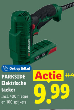  100 400 lidl.nl parkside elektrische tacker nietjes spijkers 