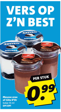  19 55 vers best oreo mousse at bakje ml cote stuk 
