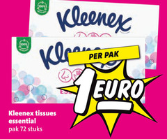  100 kleenex tissues essential pak stuks 