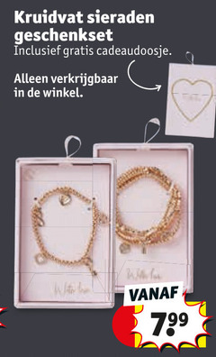  kruidvat sieraden geschenkset cadeaudoosje with us 