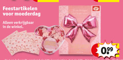  1 feestartikelen moederdag 99 