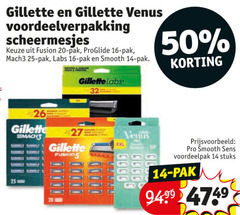  8 14 16 20 25 26 27 32 50 gillette venus scheermesjes fusion pak proglide mach3 labs smooth xxl good pro stuks 