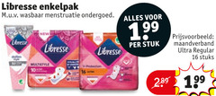  libresse maandverband 10 16 enkelpak wasbaar menstruatie ondergoed new houten stuk ultra regular stuks 