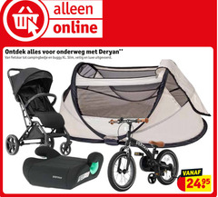  online onderweg deryan fietskar campingbedje buggy xl slim veilig luxe uitgevoerd 