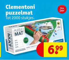  clementoni puzzelmat stukjes puzzle mat 6 99 14 jaar 