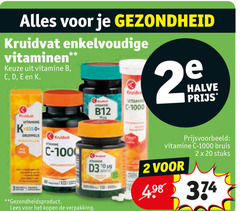  2 3 20 1000 gezondheid kruidvat enkelvoudige vitaminen vitamine b druppels halve bruis stuks d30 gezondheidsproduct lees 