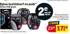  dylon textielverf 2 50 350 olive grip aanbod filiaal intense black halve pod 
