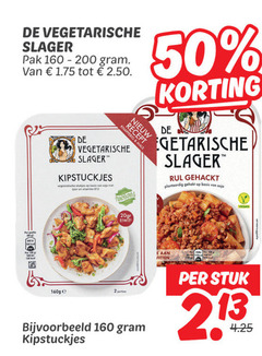  de vegetarische slager vegetarisch 2 50 160 200 pak knapperig recept kipstuckjes veganistische stukjes basis vitamin eiwit rul gehackt plantaardig gehakt soja vilten stuk 13 