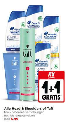  taft head and shoulders hairspray shampoo 1 2 4 5 100 shampooing anti roos classic antipelliculaire monde merk wereld 3x protect gras huid des clinically proven roosvrij schwarzkopf ultra volume conditioner styling gel gentle hair system strengthened for fine 