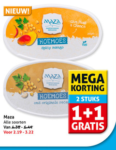  1 2 mediterranean give peas chance hoemoes spicy mango soorten mega originele stuks 