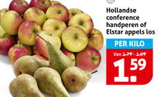 peren elstar appelen hollandse conference handperen appels kilo 