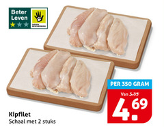  kipfilet 2 69 350 beter leven dieren bescherming schaal stuks 