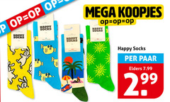  happy socks 41-44 combed cotton blend mega paar elders 