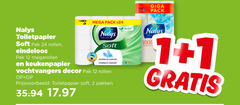  nalys keukenpapier toiletpapier 1 2 12 24 soft pak rollen eindeloos mega pack 80x hygiene comfort vochtvangers decor pakken giga vocht 
