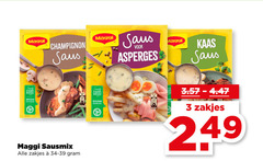  maggi saus 3 champignon asperges kaas good sausmix zakjes simply recyclebare 