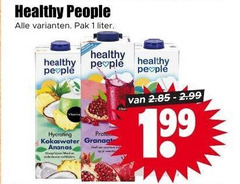  healthy people vruchtensap 1 pak liter kokoswater granaat ananas blond 