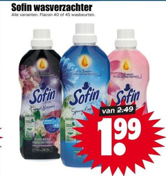  wasverzachter 3 40 45 96 100 flacon wasbeurten freshness up to lasting tropical plant based softener spring 