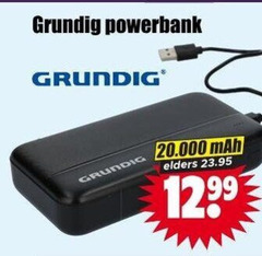  grundig oplaadbare accu powerbank elders 