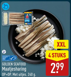  4 240 xxl maatjesharing gecertificeerd duurzame visserij www.msc.org nl golden seafood uitjes stuks 
