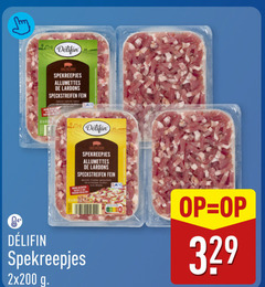  spekreepjes lardons fumes 