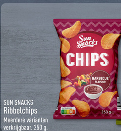  chips 250 sun snacks barbecue flavour ribbelchips meerdere nutri score ge 