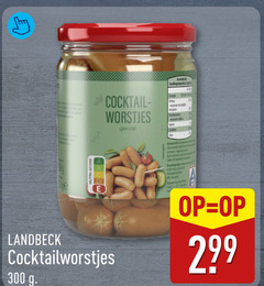  300 voeding well cocktail worstjes gerookt geopend cocktailworstjes 
