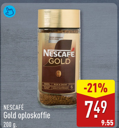  nescafe oploskoffie 6 100 200 nieuwe gold geteelde koffie rijk zorgvuldig gebrande arabica koffiebonen 