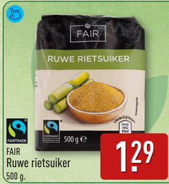  rietsuiker 1 2 500 fair ruwe fairtrade havelaar ge b 