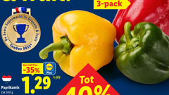  paprika 3 500 supermarkt groente pack fruit paprikamix zak 