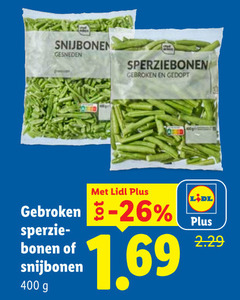  snijbonen sperziebonen 400 gesneden gebroken bonen 