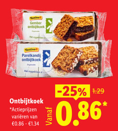  ontbijtkoek gember tastino parelkandij varieeren 