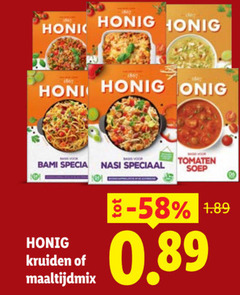  honig maaltijdmix 10 1867 honing bads bami nasi tomaten soep 06 kruiden 