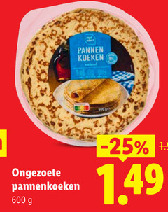  pannenkoeken 600 ongezoete pannen koeken natural 