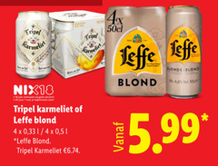  karmeliet leffe speciaalbieren blikjes bier 4 18 25 tripel nix18 jaar alcohol legitimatie blond 33 1 5 4x blonde 6 5.99 