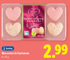  6 15 90 for you heart shaped macarons vanilla strawberry raspberry koeling hartvorm ge 